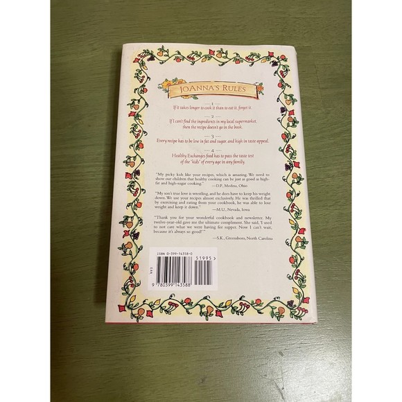 Cooking Healthy with the Kids In Mind by JoAnna M Lund Hardcover 1998 - Picture 2 of 3